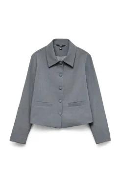 Vero Moda Chaqueta estilo blazer con botones forrados Gris oscuro Outlet