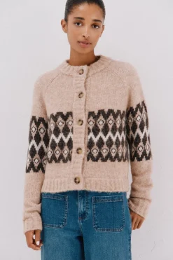 Cortefiel Chaqueta greca posicional Beige Outlet