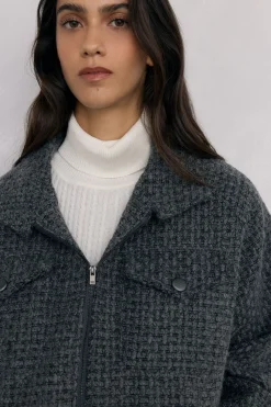 Pedro del Hierro Chaqueta con cremallera Gris Best