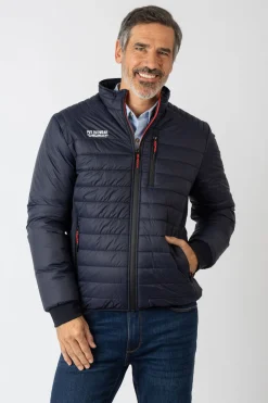 Privata Chaqueta guata cuello alzado Azul marino New