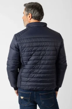 Privata Chaqueta guata cuello alzado Azul marino New