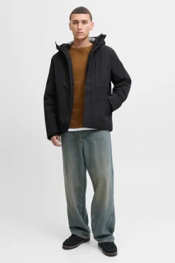 Jack & Jones Chaqueta impermeable negro Sale