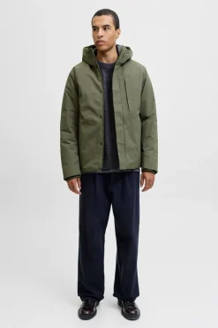 Jack & Jones Chaqueta impermeable verde Online