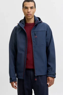 Jack & Jones Chaqueta informal impermeable azul Online