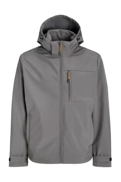 Jack & Jones Chaqueta informal impermeable gris Outlet