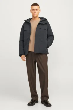 Jack & Jones Chaqueta insulada capucha Gris oscuro Discount