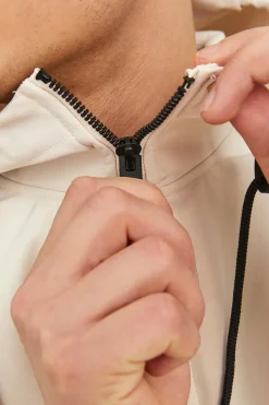 Jack & Jones Chaqueta ligera capucha gris Outlet