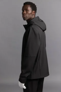 Pedro del Hierro Chaqueta lisa golf Negro New