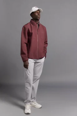 Pedro del Hierro Chaqueta lisa golf Burdeos Discount