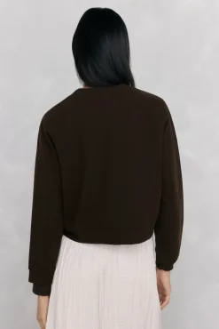 Pedro del Hierro Chaqueta manga larga Marr&oacute;n Sale