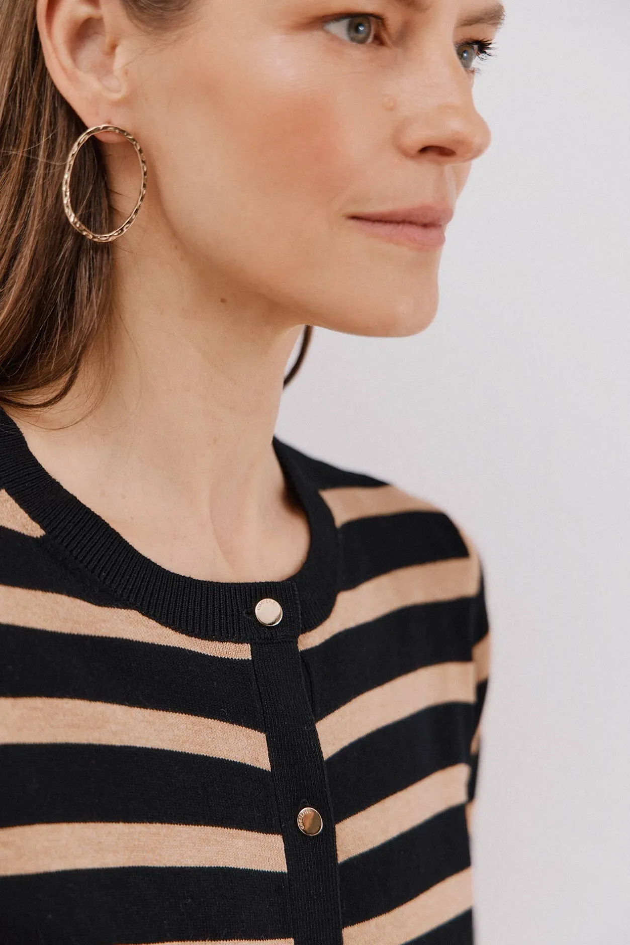 Cortefiel Chaqueta manga larga Negro Clearance