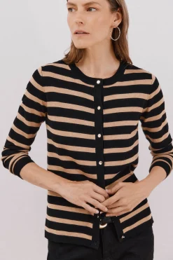 Cortefiel Chaqueta manga larga Negro Clearance