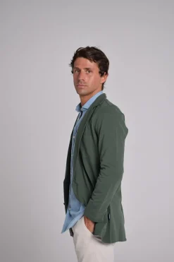 Cloking Chaqueta Piqué Singapore Verde New