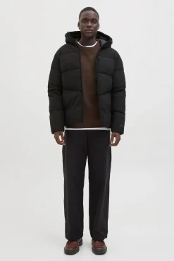 Jack & Jones Chaqueta puffer corta negro Clearance