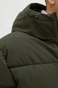 Jack & Jones Chaqueta puffer corta verde Hot