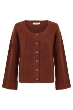 Slowlove Chaqueta punto Marr&oacute;n Clearance