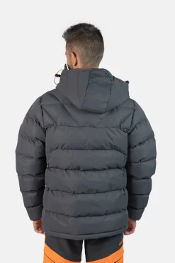 Izas Chaqueta rellena de fibra repelente al agua gris Outlet