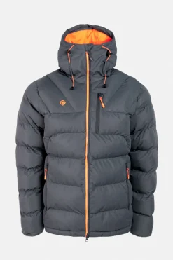 Izas Chaqueta rellena de fibra repelente al agua gris Outlet