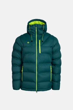 Izas Chaqueta rellena de fibra repelente al agua verde Online