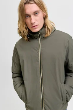 Jack & Jones Chaqueta reversible verde Discount