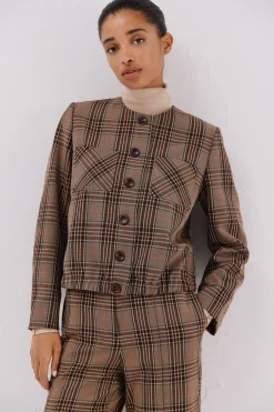 Cortefiel Chaqueta se cuadros Arena Online