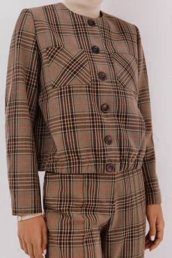 Cortefiel Chaqueta se cuadros Arena Online