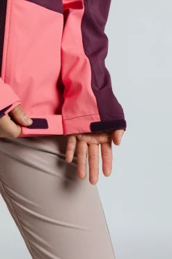 Izas Chaqueta softshell cortavientos acacia w burdeos Outlet