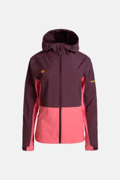 Izas Chaqueta softshell cortavientos acacia w burdeos Outlet