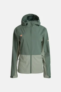 Izas Chaqueta softshell cortavientos acacia w kaki Discount