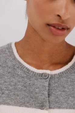 Cortefiel Chaqueta tacto suave Gris Best