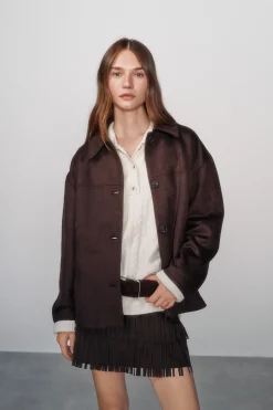 High Spirits Chaqueta Tawny marr&oacute;n New