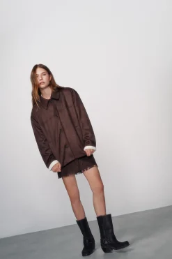 High Spirits Chaqueta Tawny marr&oacute;n New