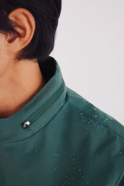 Springfield Chaqueta técnica verde Discount