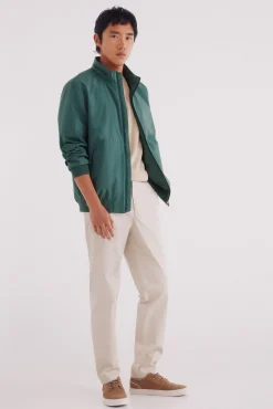 Springfield Chaqueta técnica verde Discount