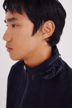 Springfield Chaqueta técnica azul Sale