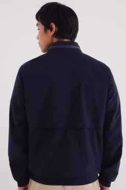 Springfield Chaqueta técnica azul Sale