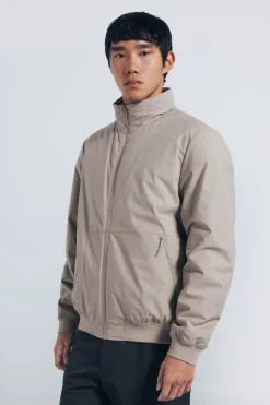 Springfield Chaqueta técnica acolchada nude Online