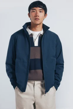 Springfield Chaqueta técnica acolchada azul Outlet