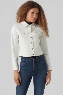 Vero Moda Chaqueta vaquera Blanco Sale
