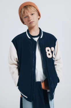 Springfield Kids Chaqueta varsity beisbolera niño azul Discount