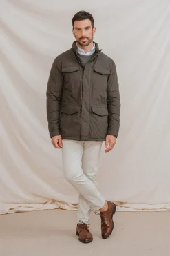 Celopman Chaquetón Multibolsillo verde Discount