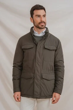 Celopman Chaquetón Multibolsillo verde Discount