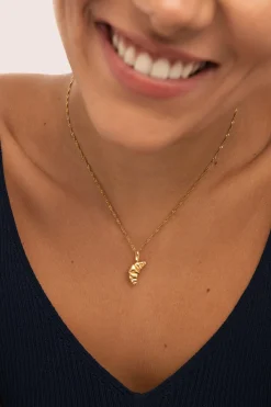 Singularu Charm Croissant Baño Oro amarillo Discount