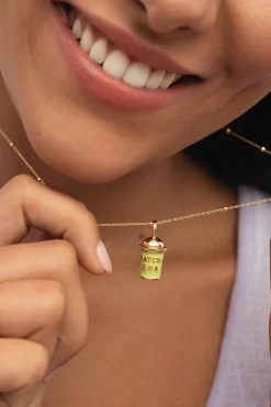 Singularu Charm Matcha Baño Oro amarillo Sale