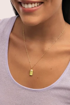 Singularu Charm Matcha Baño Oro amarillo Sale