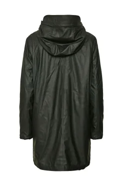 Vero Moda Chubasquero de mujer manga larga con capucha Gris oscuro New