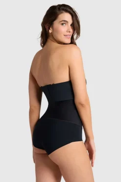 Leonisa Cinturilla de control fuerte negro Clearance