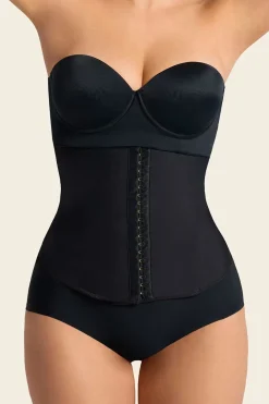 Leonisa Cinturilla de control fuerte negro Clearance