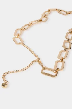 Morgan Cinturón de cadena Dorado Discount