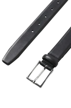 Jack & Jones Cinturón de cuero clásico negro Online